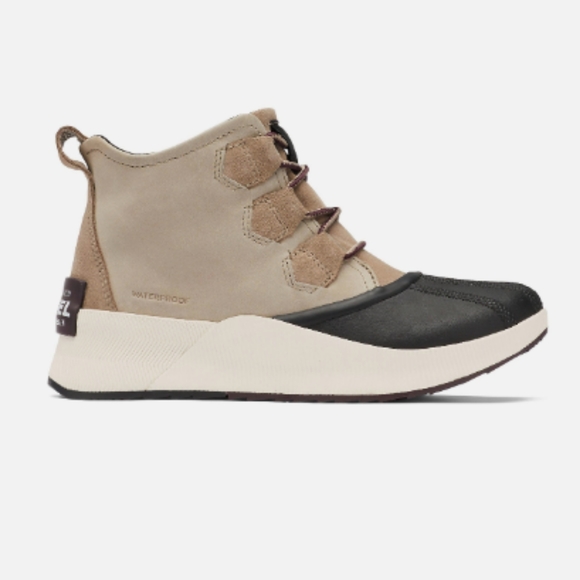 SOREL 'Out N' About III' Classic Duck Boot in Omega Taupe/Black Sz. 5.5 - Picture 2 of 9